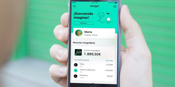 Cuenta Joven Imagin de CaixaBank, sin comisiones ni requisitos de nómina
